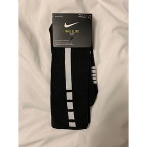 Brand new black Nike elite socks! Never worn
